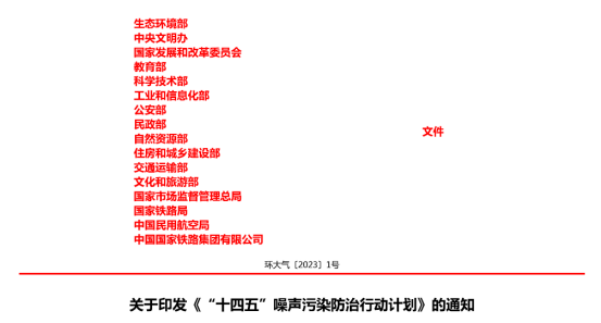 16部門聯(lián)合整治噪聲污染，85%達標率，防噪迎來新節(jié)點